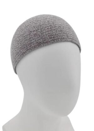 Gebedsmuts ‘Velvet Basic’ Lichtgrijs